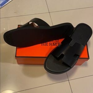 Hermès men’s sandals size 11